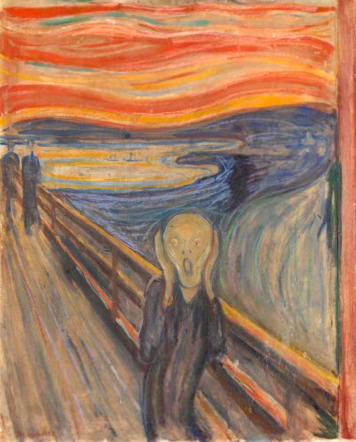 Quadro O Grito, de Edvard Munch, 1893